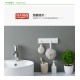 Piano Hook Free Punching Wall Holder Telescopic Bathroom Kitchen with Strong Sticky Wall Hanging Coat Deep Flesh