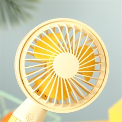 Portable Mini Fan Handheld Usb Rechargeable Cooling Fan Air Cooler Household Electrical Appliances blue