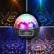 Remote Control Led Magic  Ball  Lamp 512 Flashing Crystal Colorful Rotating Stage Light For Ktv Bars Clubs Home Party Decoration US Plug