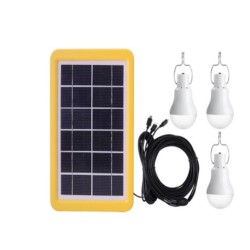 Solar Light Bulb Light Control Induction Household Wire-free Portable Emergency Lighting Charging Lamp