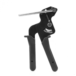 Stainless Steel Cable Tie Pliers Zip Tie Automatic Tension Cut Off Pliers Fastening Tool Black