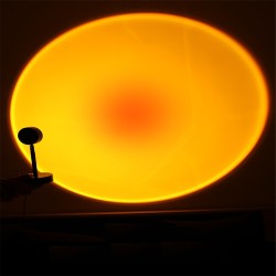Sunset  Projection  Lamp Color-changing App Control Usb Lamp 180 Degree Rotation Sunset Lamp Sunset red height 27cm