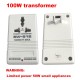 Sw-s12 100w Power Transformer Portable 110v to 220v 220v to 110v Bidirectional Converter Transformer