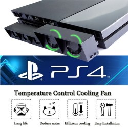 Temperature Control Cooler For PS4 5-Fan Playstation