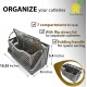 Universal Breathable Cleaning Basket for Dish Washing Machine gray
