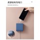 Wall Hanging Storage Box Multifunction Remote Control Storage Case Mobile Phone Plug Holder Stand Container yellow