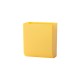 Wall Hanging Storage Box Multifunction Remote Control Storage Case Mobile Phone Plug Holder Stand Container yellow