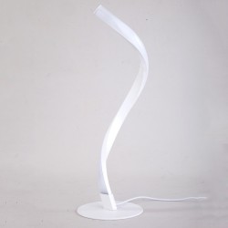 Wifi Snake-shaped Table Lamp RGB Colorful Dimming Bedside Lamp Decor Lights Compatible for Alexa US Plug