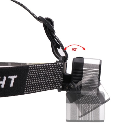 XPG+COB LED Headlamp Intelligent Induction USB Charging Bright Torch Headlight + USB cable