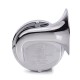 12V 105-115 (db) Car Horn Motorcycle Universal Chrome Dual Tone Air Snail Horn Tweeter Horn  Silver