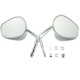 Aluminum Motorcycle Rear View Mirrors silver