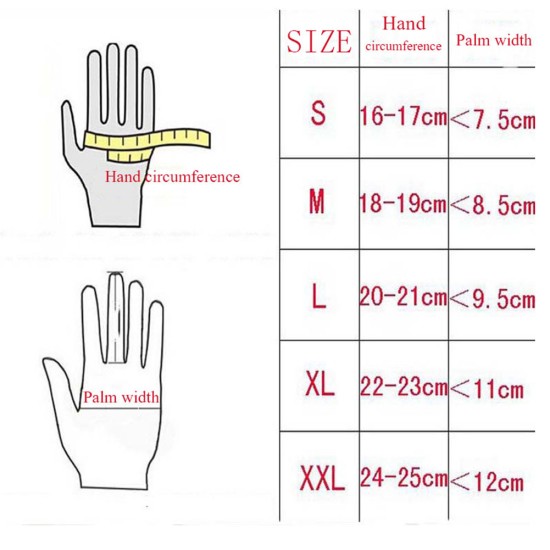 Breathable Leather Touch screen Gloves for Outdoor Motorcycle Cycling Riding Racing black_L