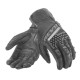 Breathable Leather Touch screen Gloves for Outdoor Motorcycle Cycling Riding Racing red_L