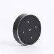 Wireless Bluetooth RC Car Kit Media Buttons Car Motorcycle Steering Wheel Music Player Controller Silver Black