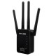 300Mbps Wireless WIFI Router WIFI Repeater Booster Extender Home Network 802.11b/g/n RJ45 2 Ports  U.S. regulations