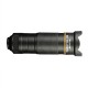 36x Mobile Phone Telephoto Lens For Concert Fishing Hd Live Smartphone External Camera Lens Package A (Gold)