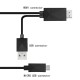 5 Pin & 11 Pin Micro USB HDMI 1080P HD TV Cable Adapter for Android Phone red