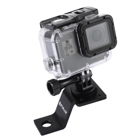 Aluminum Alloy Motorcycle Holder Mount for GoPro DJI Osmo Action Accessories blue