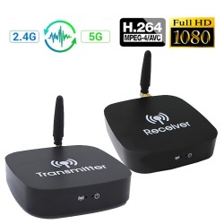 Audio Video 5GHz Wireless HDMI Extender 10m WiFi Transmitter Receiver for Blu-ray Player DVD Player PC Laptop HDTV European Plug