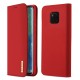 DUX DUCIS For Huawei MATE 20 pro Luxury Genuine Leather Magnetic Flip Cover Full Protective Case with Bracket Card Slot red_Huawei MATE 20 pro