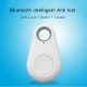 Smart Mini Waterproof Bluetooth GPS Tracker for Pet Dog Cat Keys Wallet Bag Kids white
