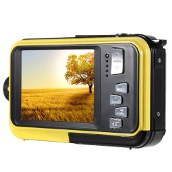 2.7 Inch Action Camera 1080P 60fps 24mp Waterproof Shockproof Recording Sport Digital Cameras Yellow