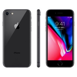 Apple iPhone 8 12MP+7MP Camera 4.7-Inch Screen Hexa-core IOS 3D Touch ID LTE Fingerprint Phone with Euro Plug Adapter Gold_256GB