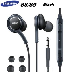 3.5mm Akg Wire Headset In-ear With Microphone Earphones For Most Smartphones black