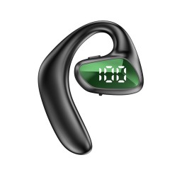 M-k8 Wireless Bluetooth Headset Hanging Ear Type Right Ear Unilateral Business Sports Headphones Earbuds Green