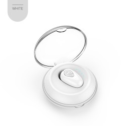 Yx01 Bluetooth Headset Wireless In-ear Mini Sports Earbuds Invisible Stereo Music Earphone White