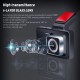 4-inch Large Screen Driving Recorder Hd 1080p Front and Rear Dual Recording Reversing Camera