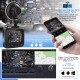 4k Driving Recorder Built-In Wifi GPS Car Dashboard Camera Recorder Dash Cam with Night Vision Dual cameras