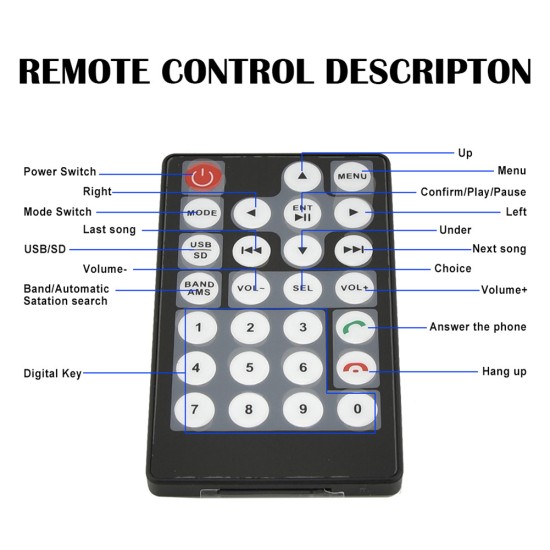 7-inch Car Radio Multimedia Video Player Carplay MP5 MP4 Central Control Navigation GPS Bluetooth with 12 light camera