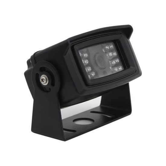 7-inch Display Wireless Monitoring Recorder AHD Night Vision Reversing Camera Monitor Car Truck Universal black