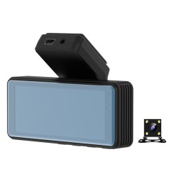 Hidden Driving Recorder 3.16-inch Screen HD 1080P Dual Recording Car Dvr Night Vision Camcorder Black