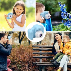 13 Million Pixel Kids Digital Video Camera Mini Rechargeable Toddler Smart Camcorder X2s Upgrade Version Pink