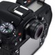 1.51X Fixed Focus Viewfinder Eyepiece Eyecup Magnifier for Canon Nikon Sony Pentax Olympus Fujifilm Sigma Minoltaz DSLR Camera black