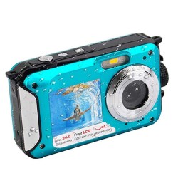 2.7 Inch Action Camera 1080P 60fps 24mp Waterproof Shockproof Recording Sport Digital Cameras Blue