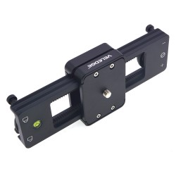 VELEDEG Camera Slider Portable Mini Hydraulic Damping for DSLR Camera Video Vlog Phones Gopro black