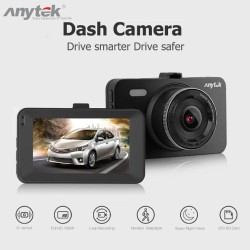 Anytek A78 170 Degree Wide Angle HD 1080P Car Driving Recorder G-sensor Car Dash Camera Black