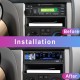 Bluetooth Wireless Car MP3 Player Stereo Audio Music FM Receiver with Radio/tf Card Slot/usb Interface Black