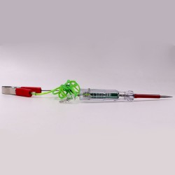 Car  Test  Light  Electric  Pen Line Test Electric Multi-function Car Electrician Special Maintenance Tool Green