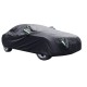 Car Cover All Black 190t Silver Coated Cloth Rainproof Sunscreen Protector Exterior Snow Covers 480x175x120CM