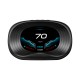 HD Car Hud Head Up Display Obd System Speedometer Speed Alarm Monitor Black