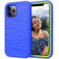 6.1" Shockproof Soft Silicone Case for iPhone 12 iPhone 12 Pro360 Silicone Protect Cover black