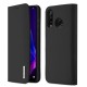 DUX DUCIS For HUAWEI P30 lite / Nova 4E Solid Color Magnetic Leather Protective Phone Case with Bracket black