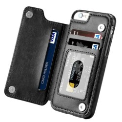 Multifunction Magnetic Leather Wallet Case Card Slot Shockproof Full Protection Cover for iPhone X 7/8 7/8 Plus