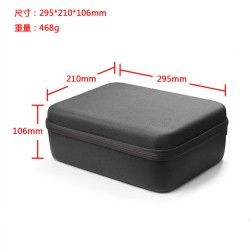 Portable Travel Bag Hair Dryer Storage Case Safe Container for Dyson Supersonic DH01/DH03 Hair Dryer black