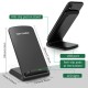 10W Standard Qi Wireless Charger for 5-8 mm Phone black