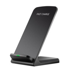 10W Standard Qi Wireless Charger for 5-8 mm Phone black
